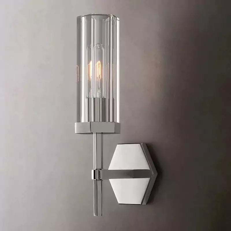 KL Lambert Hexagonal Wall Sconce