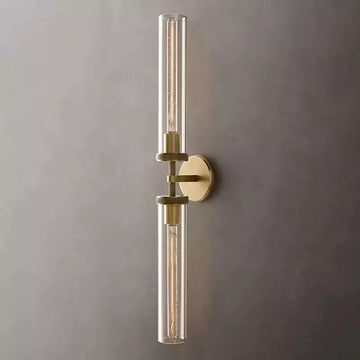 KL Lambert Knurled Grand Linear Wall Sconce