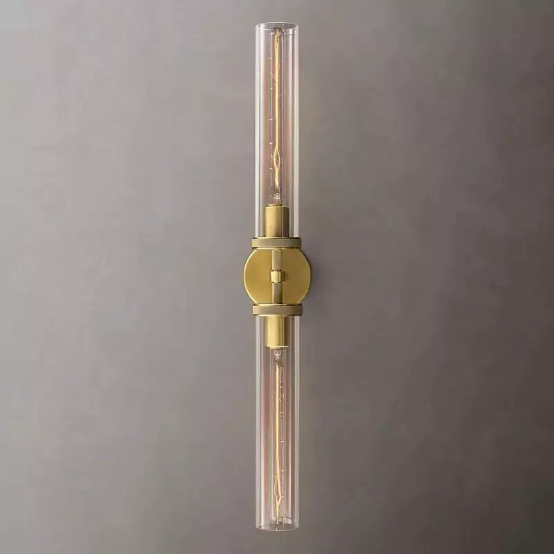 KL Lambert Knurled Grand Linear Wall Sconce