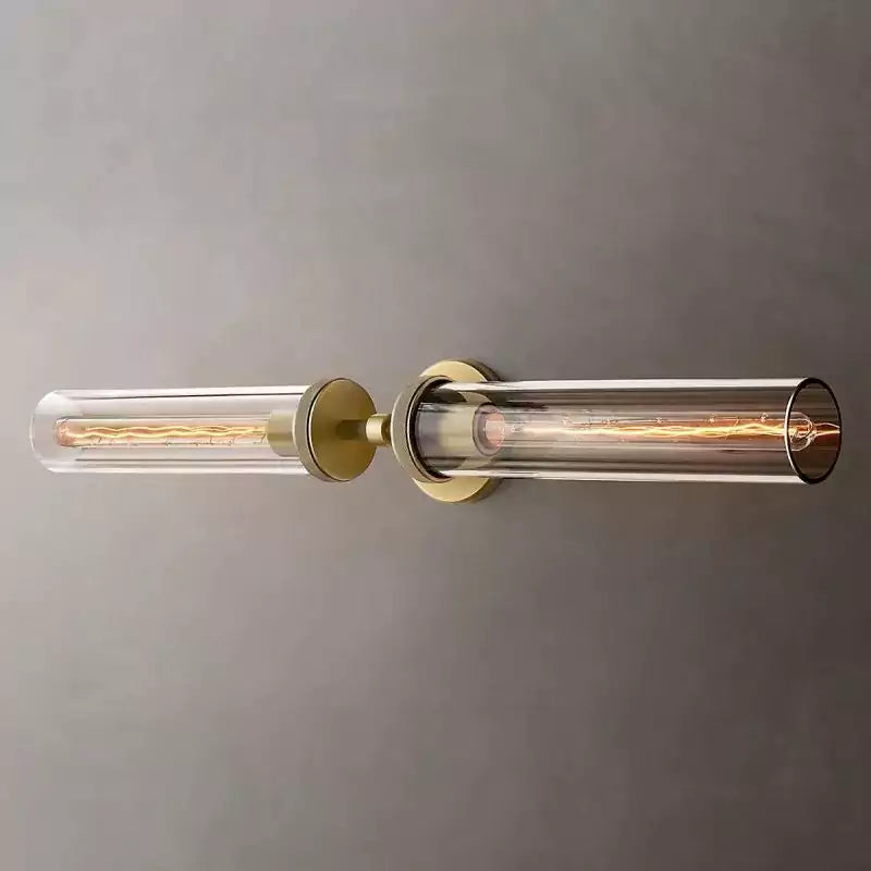 KL Lambert Knurled Grand Linear Wall Sconce