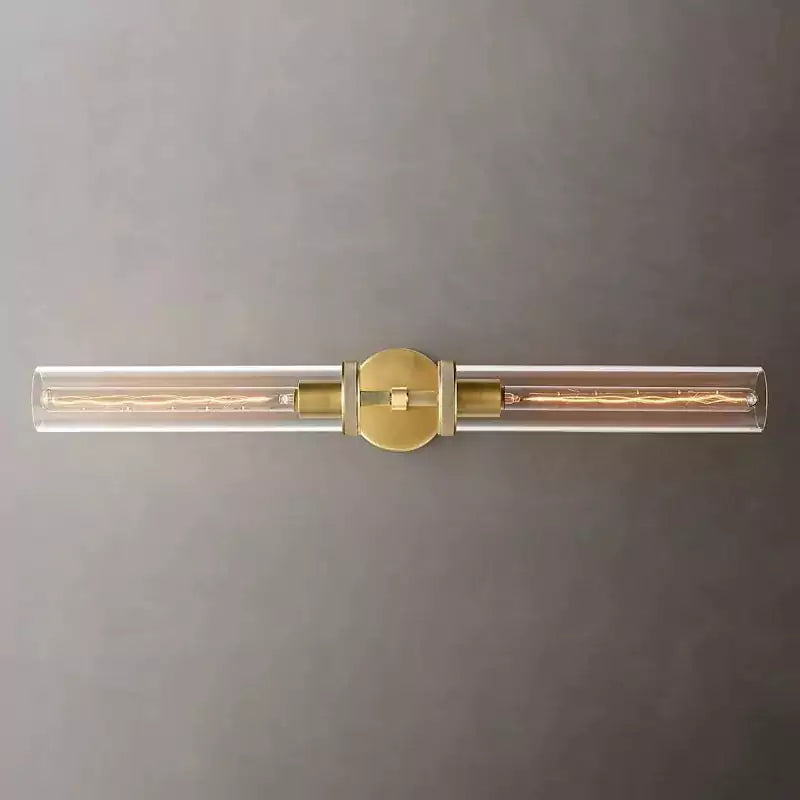 KL Lambert Knurled Grand Linear Wall Sconce