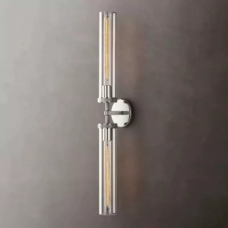 KL Lambert Knurled Grand Linear Wall Sconce
