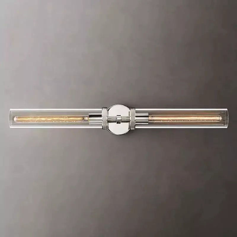KL Lambert Knurled Grand Linear Wall Sconce