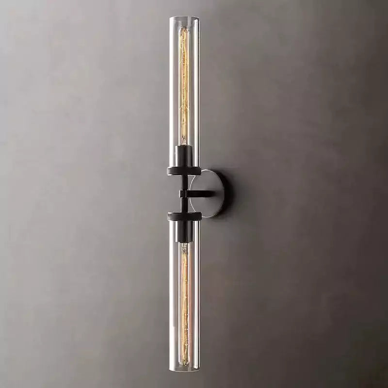 KL Lambert Knurled Grand Linear Wall Sconce