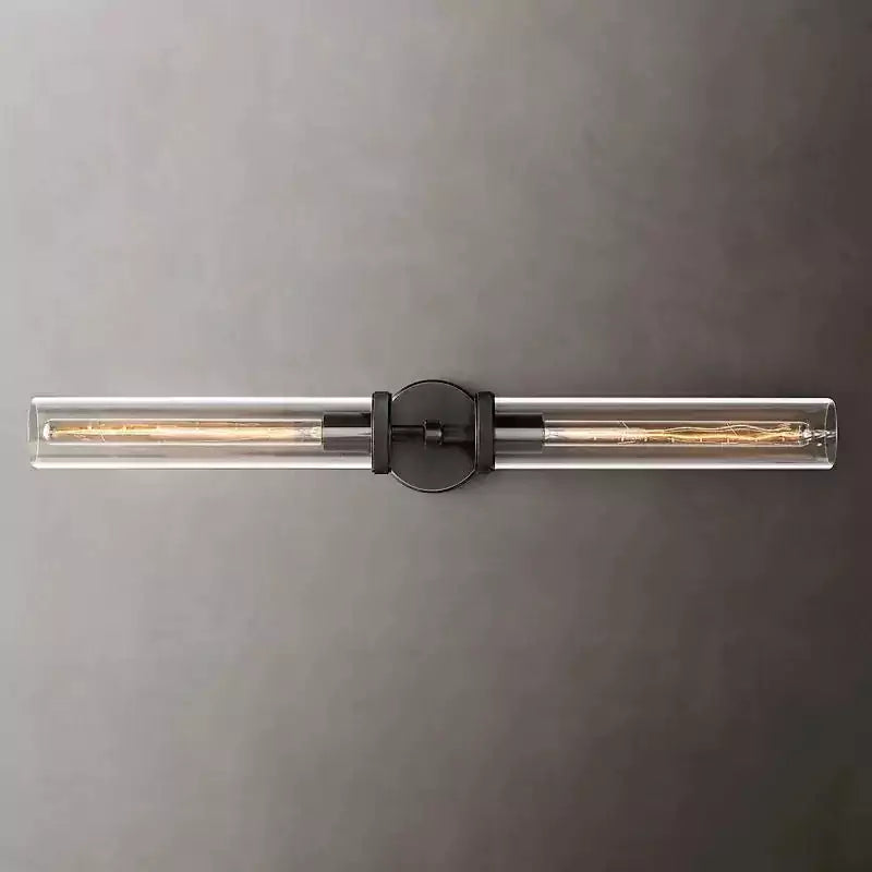 KL Lambert Knurled Grand Linear Wall Sconce