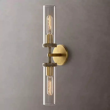 KL Lambert Knurled Linear Wall Sconce