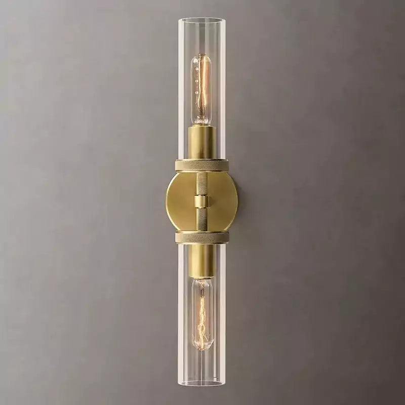 KL Lambert Knurled Linear Wall Sconce