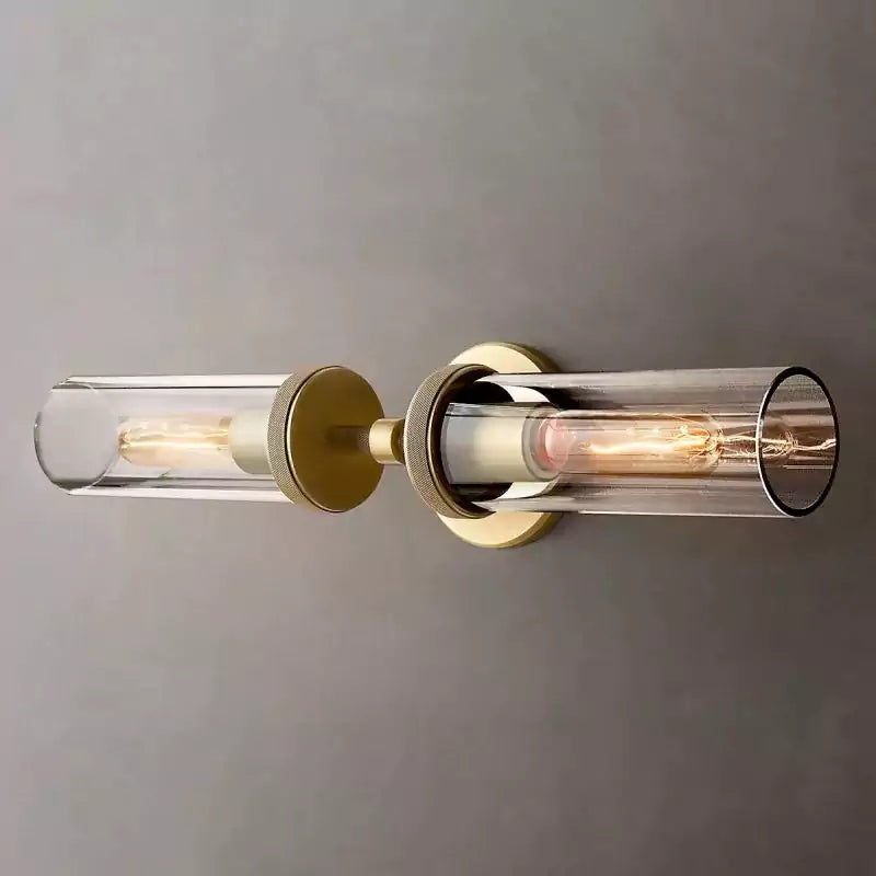 KL Lambert Knurled Linear Wall Sconce
