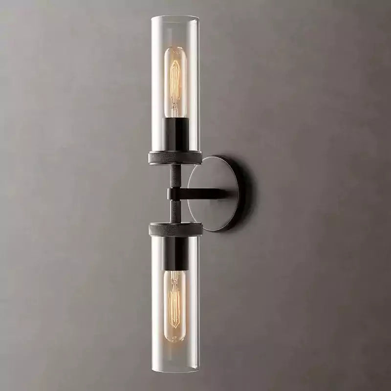 KL Lambert Knurled Linear Wall Sconce