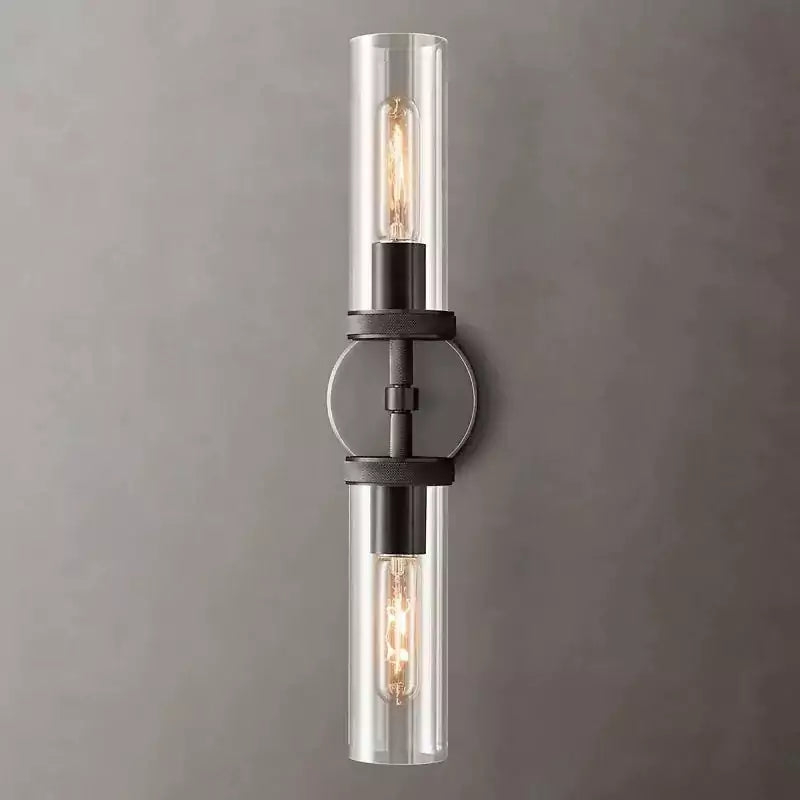 KL Lambert Knurled Linear Wall Sconce