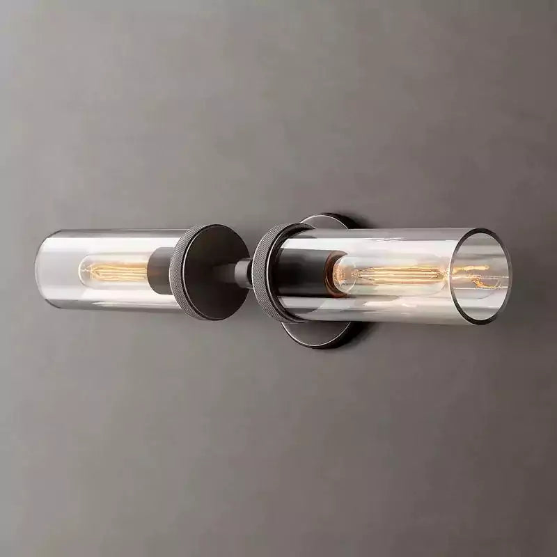KL Lambert Knurled Linear Wall Sconce