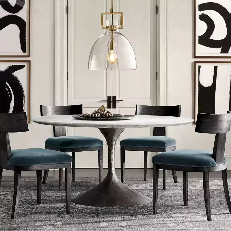 KL Machine Glass Cloche Pendant Light