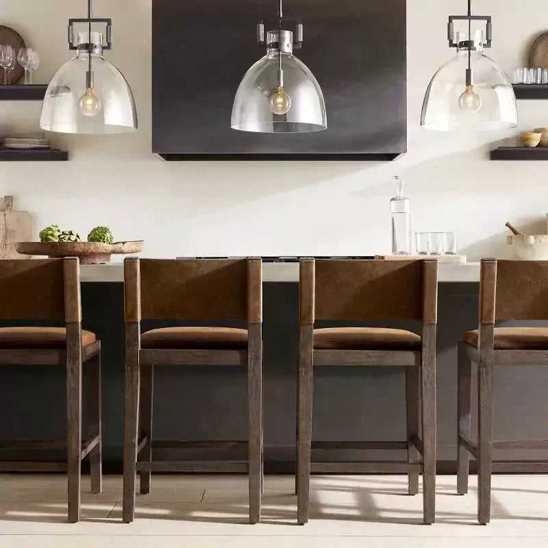 KL Machine Glass Cloche Pendant Light