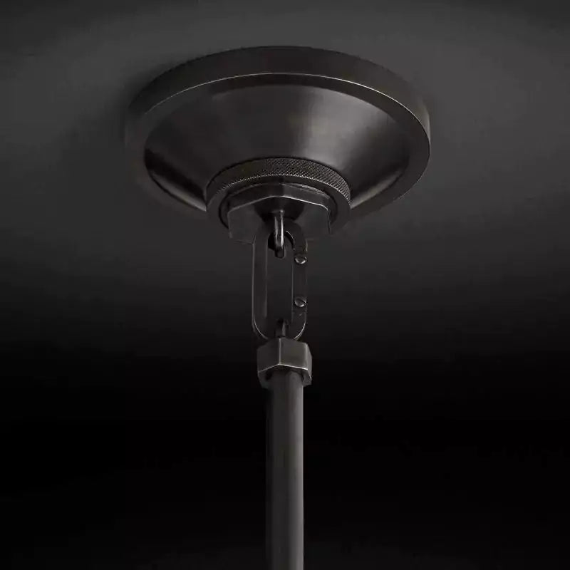 KL Machine Glass Cloche Pendant Light