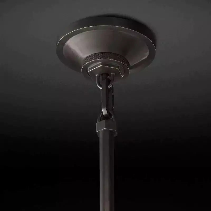 KL Machine Glass Funnel Pendant Light