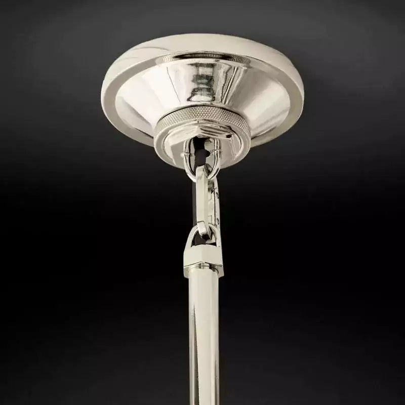 Machinista Milk Glass Cloche Pendant