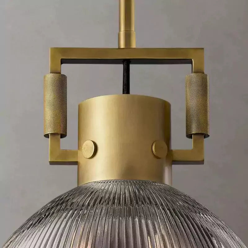 KL Machine Prismatic Cloche Pendant Light