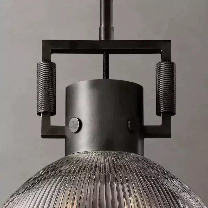 KL Machine Prismatic Cloche Pendant Light