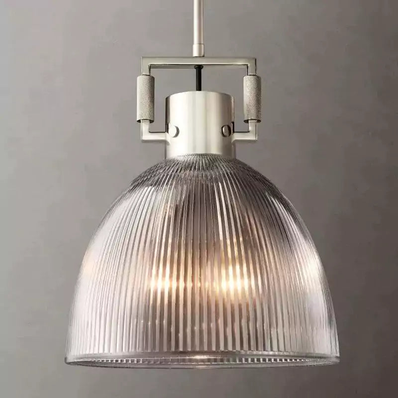 KL Machine Prismatic Cloche Pendant Light