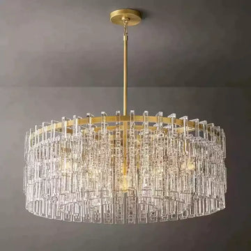 KL Marigno Round Chandelier 36"