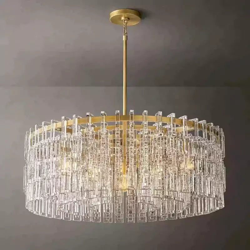 KL Marigno Round Chandelier 36"