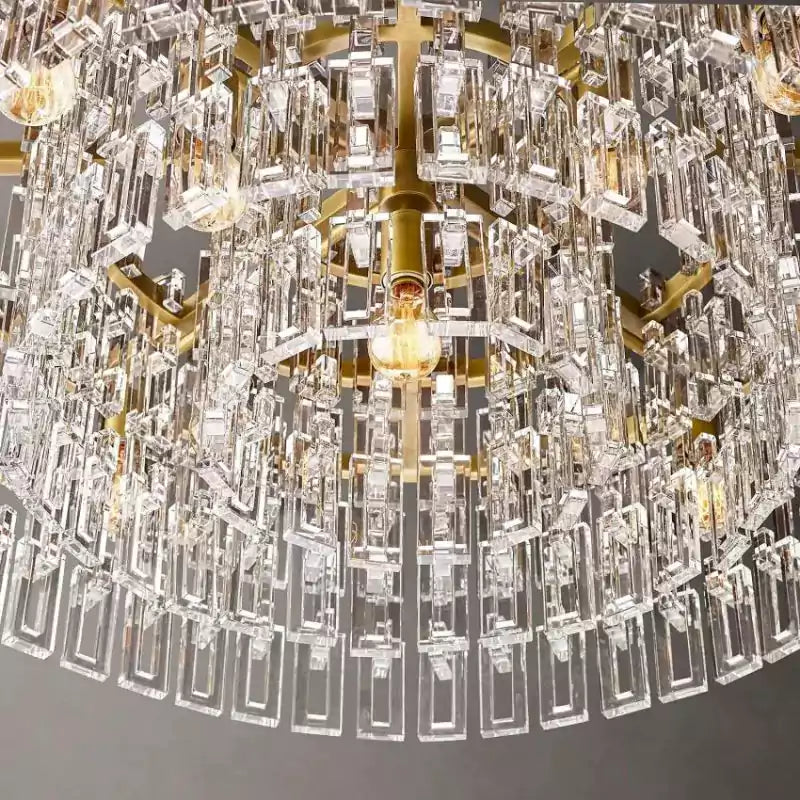 KL Marigno Round Chandelier 36"