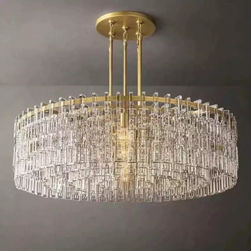 KL Marigno Round Chandelier 48"