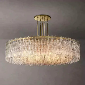 KL Marigno Round Chandelier 60"