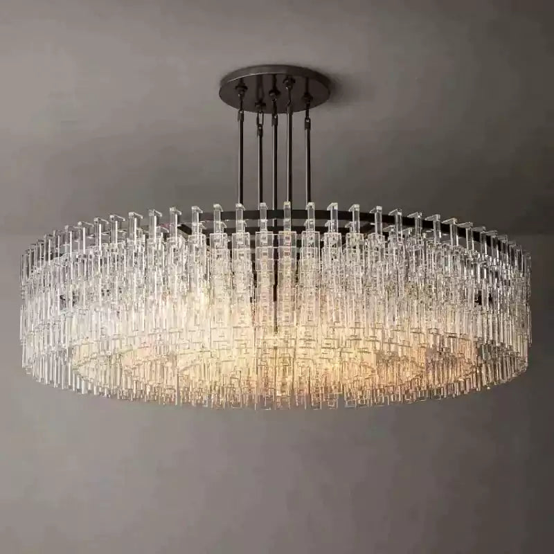 KL Marigno Round Chandelier 60"