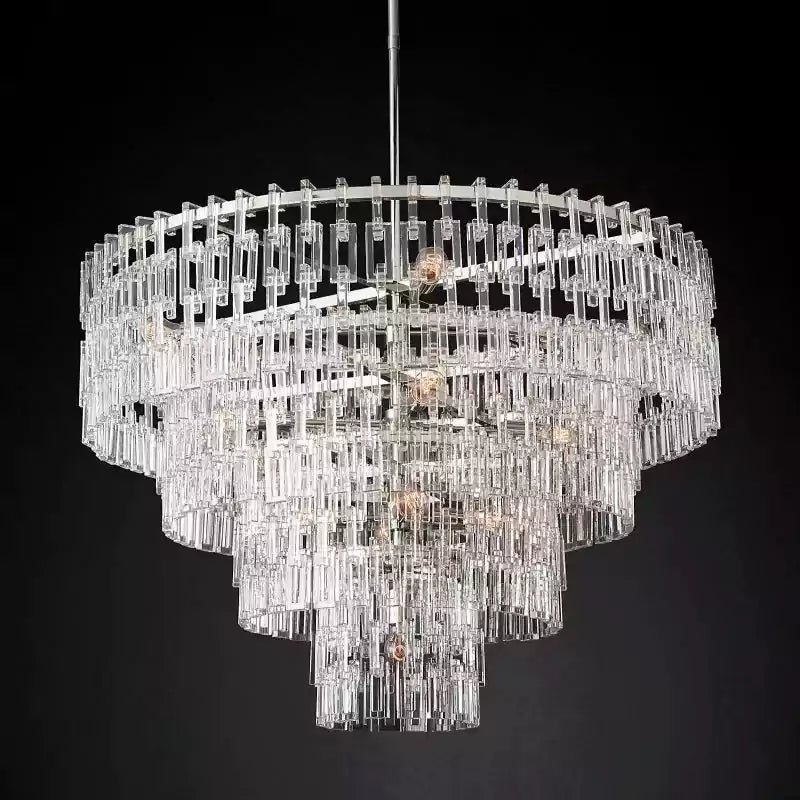 KL Marigno Tiered Round Chandelier 48"