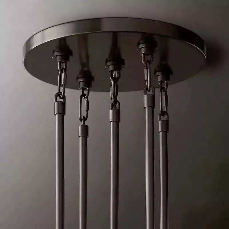 KL Marigno Tiered Round Chandelier 60"