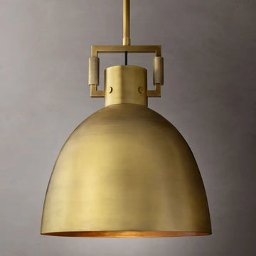 KL Machine Metal Cloche Pendant Light