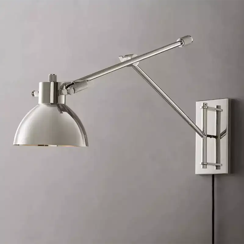 KL Machine Swing-Arm Task Wall Sconce