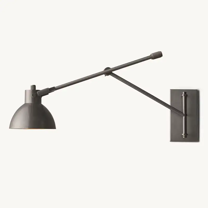 KL Machine Swing-Arm Task Wall Sconce