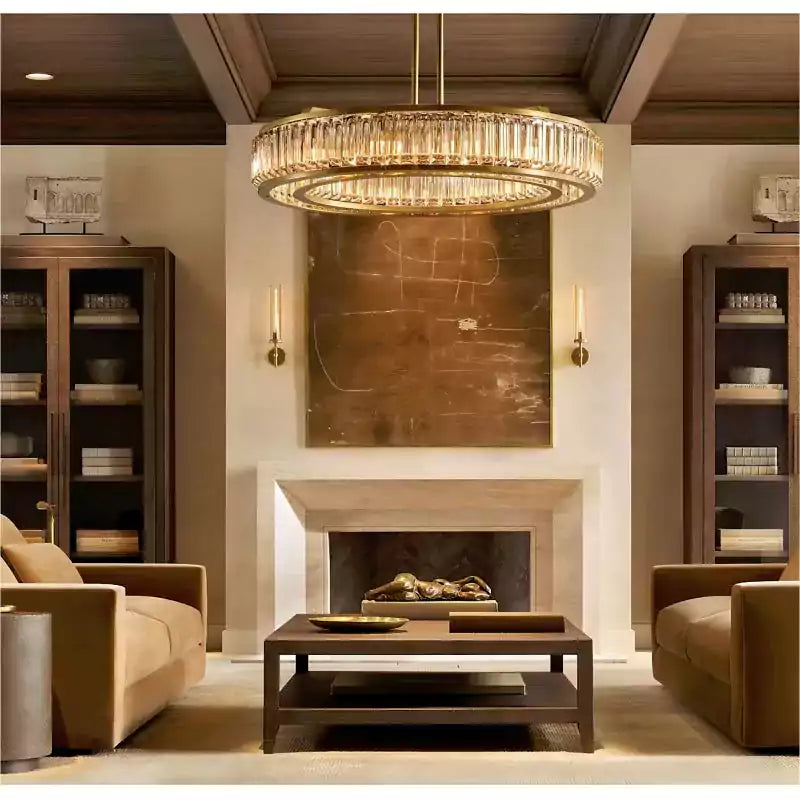 KL Mauriar Round Chandelier 48"