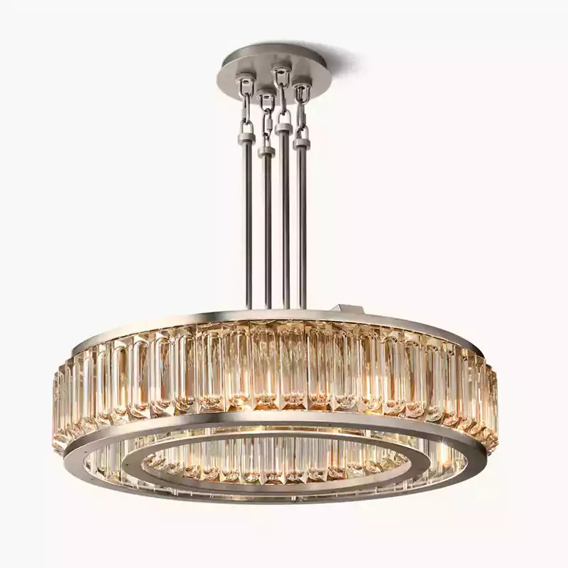 KL Mauriar Round Chandelier 37"
