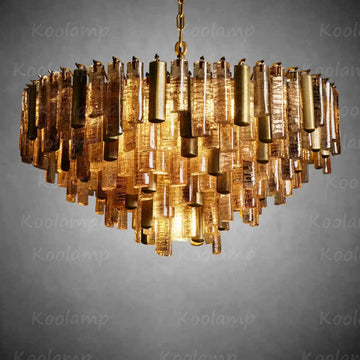Neva Murano Glass Round Chandelier