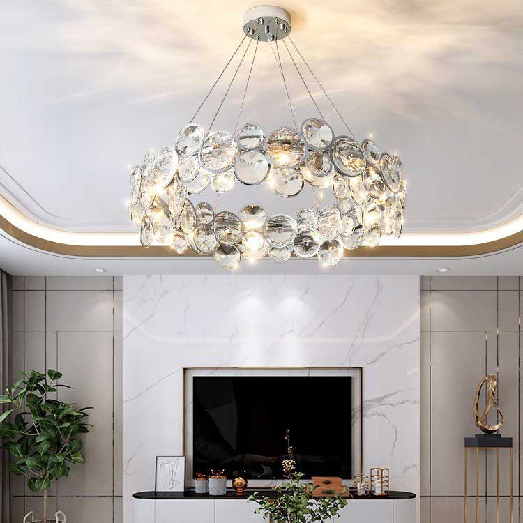 Opal Unique Elegance Crystal Chandelier