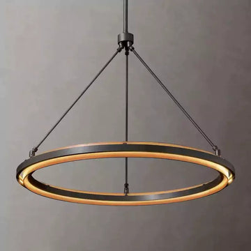 KL Peral Round Chandelier 36"