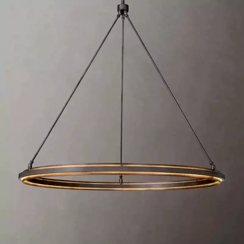 KL Peral Round Chandelier 48"