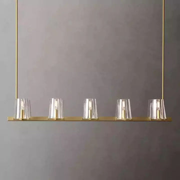 KL Pauilier Linear Chandelier 49"