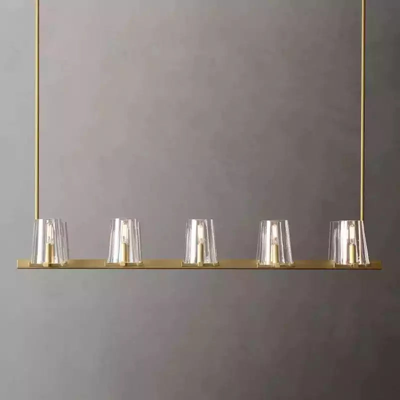 KL Pauilier Linear Chandelier 49"