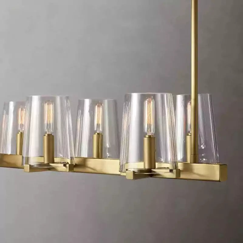KL Pauilier Linear Chandelier 49"
