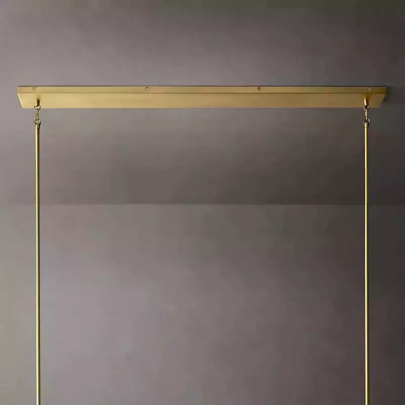 KL Pauilier Linear Chandelier 49"