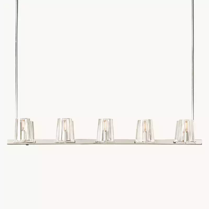 KL Pauilier Linear Chandelier 49"