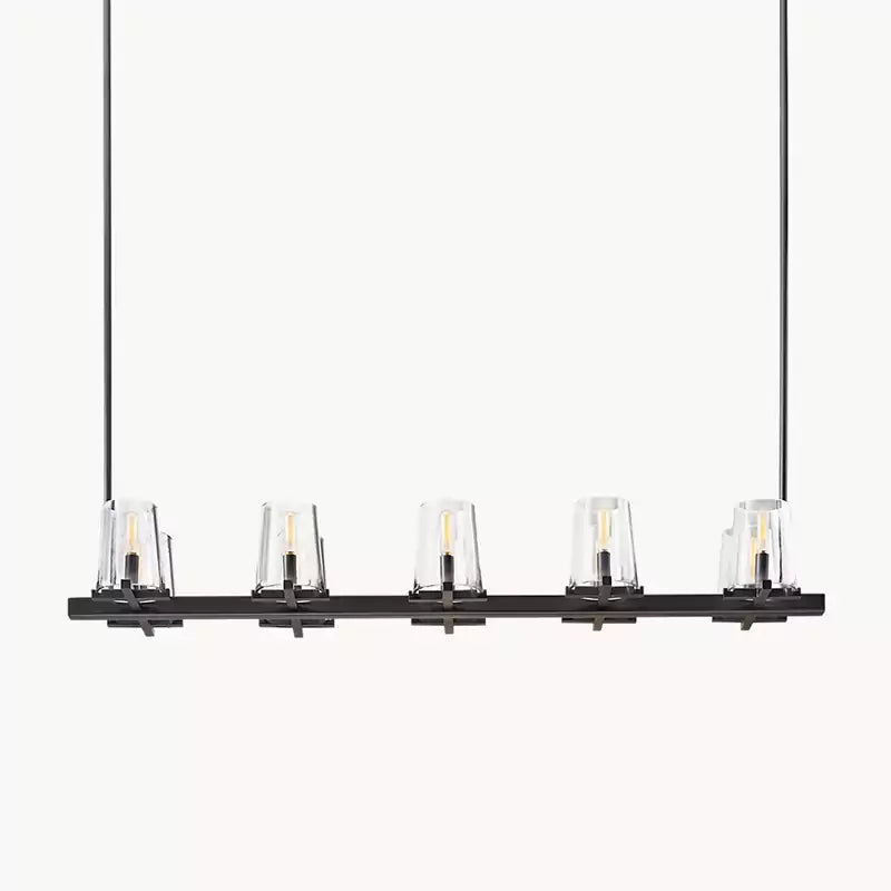 KL Pauilier Linear Chandelier 49"
