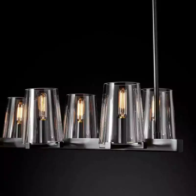KL Pauilier Linear Chandelier 49"