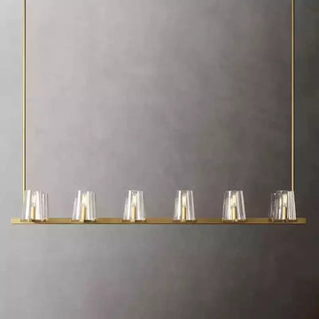 KL Pauilier Linear Chandelier 60"