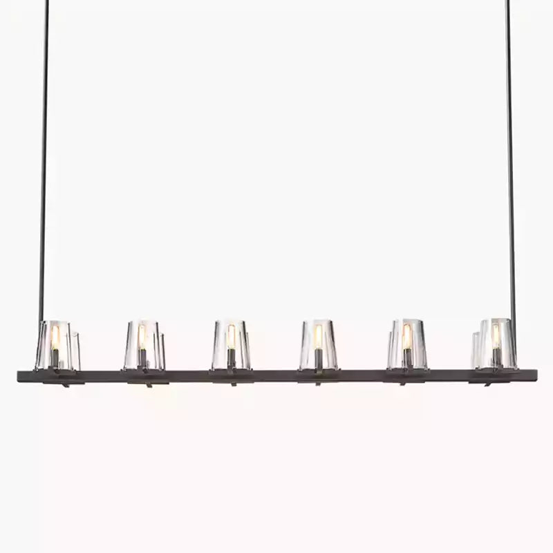KL Pauilier Linear Chandelier 60"