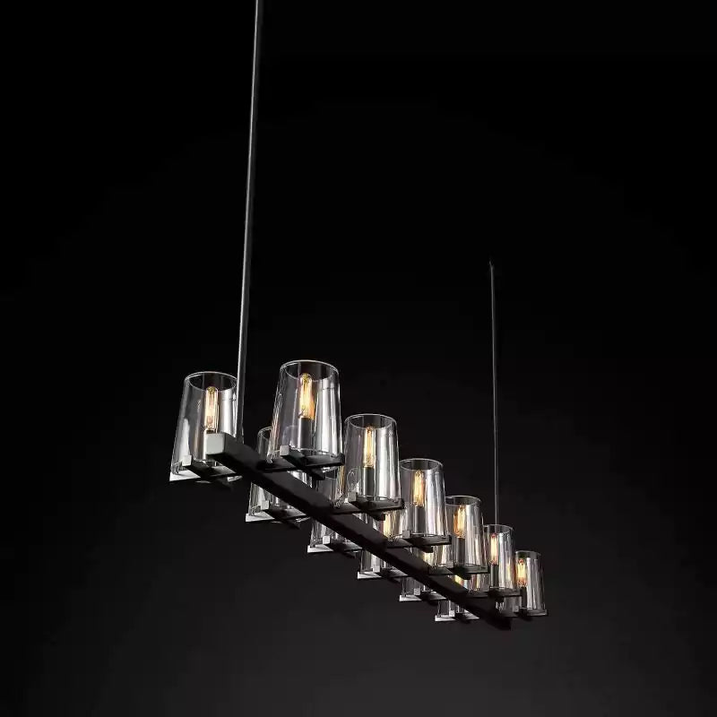 KL Pauilier Linear Chandelier 60"